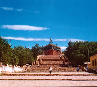 Treppe zum Unabhängiskeitsdenkmal in Humahuaca
