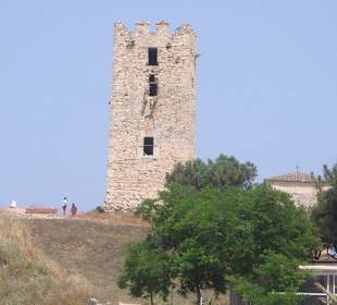 Alter Wehrturm in Nea Fokea