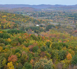 Ausblick vom Bennington Battle Monument