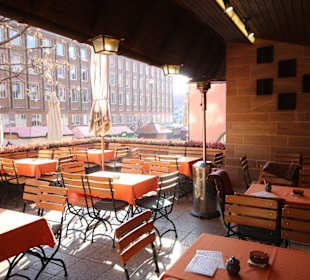 Biergarten Terrasse