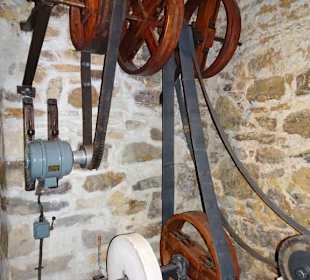 Transmissionen in der alten Brauerei