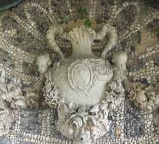 Innerer italienischer Rosengarten