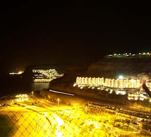 Die Playa Amadores bei Nacht!