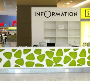 Der Info-Stand hilft weiter...