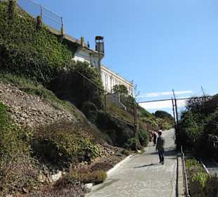 Rundweg unterhalb des Gefängnisses