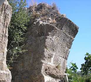 Fragmente der Wasserleitung