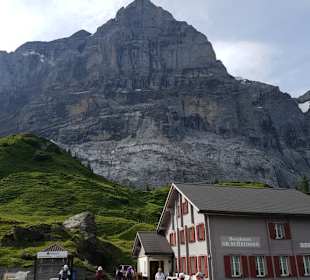 Start an der großen Scheidegg