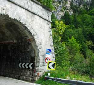 Einige solche Tunnel sind da sehr eng