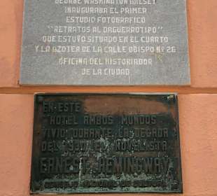 Hotel Ambos Mundos & Hemingways Zimmer