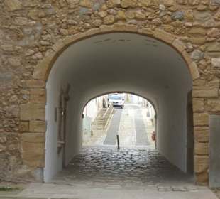 Imposante Stadtmauer