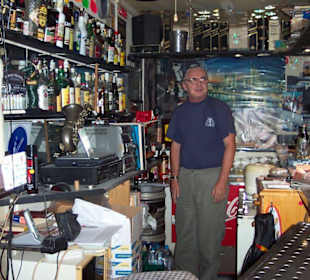 Schorsch persönlich in seinem Blues Keller