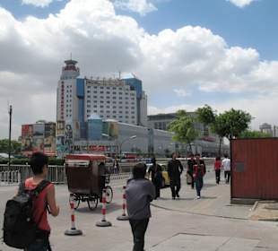 Abfahrt mit neuen Gästen