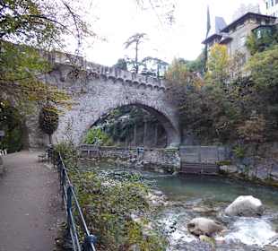 Tappeinerweg nach 4 Km die Römerbrücke