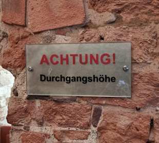 Niedrige Durchgangshöhe