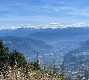 Ausblick ins etschtal