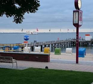 Cafes und Promenade in Wyk