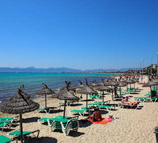 Strand bei Hotel Pinero Bahia de Palma