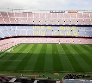 Camp Nou Stadion in Barcelona