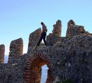 Burg von Alanya (Ic Kale) An&/Abfahrt