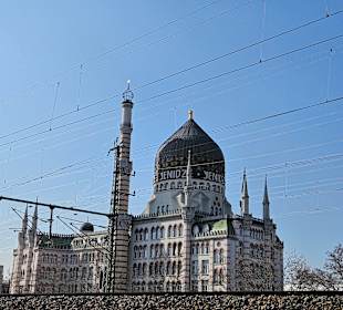Yenidze Ansicht von Marienbrücke