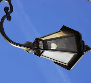 Alte Laterne am Museum