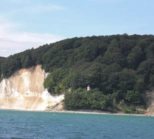 Kreidefelsen vom Meer aus