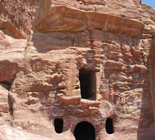 Spacer po Mieście Wykutym w Skale - Petra