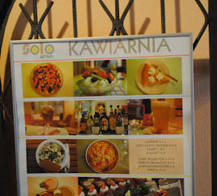 Menu Kawiarni