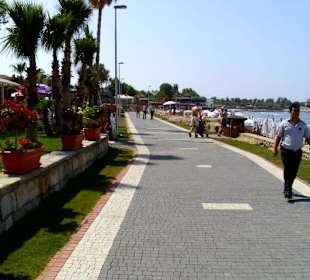 Die neue Strandpromenade