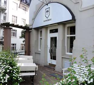 Außenansicht des "Café Rokkeberg"