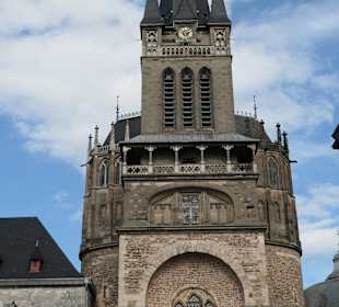 Unterwegs in der Altstadt von Aachen