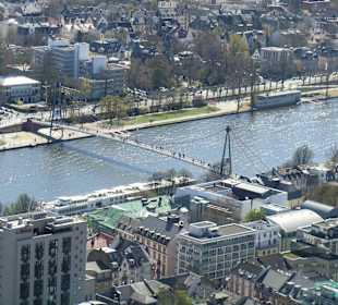 Maintower Ausblick (10 Gehminuten vom Hotel Ramada Frankfurt