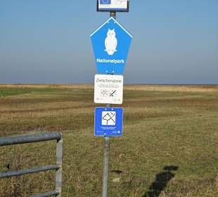 Ab hier beginnt die Schutzzone des Nationalparks