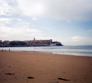 Vista de la playa