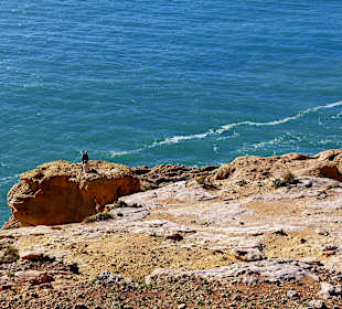 Ausblick Carvoeiro Boardwalk