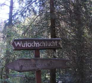 Der Eingang zur Schlucht