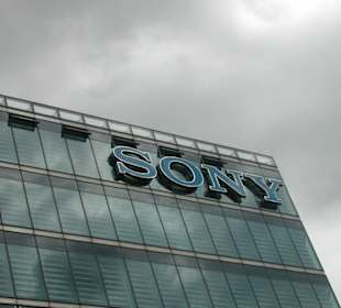 Sony-Gebäude Detailaufnahme