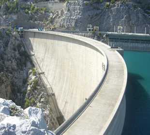 Staumauer Manavgat Stausee