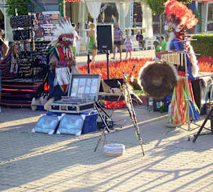 Selbst die Indios fühlen sich hier wohl