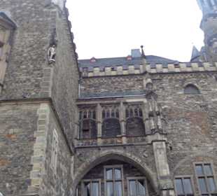 Blick auf das Rathaus