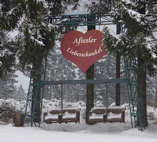 Liebesschaukel beim Liebeswanderweg