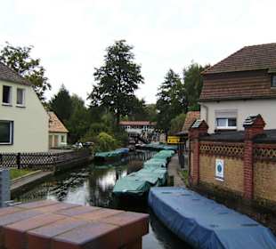 Lübbenau - am gegenüber dem großen Spreehafen