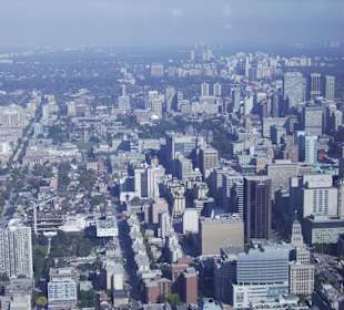 Vom CN Tower aus:Toronto