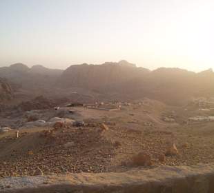 Blick auf das Gebirge