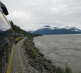 Auf den Weg zu den Gletschern