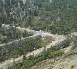 Berg Schneekoppe/Śnieżka