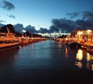 Abends am alten Strom