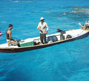 Fischer beim Verkauf