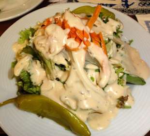 Beilagensalat zum Grillteller