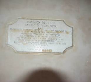 Inschrift Innenbereich